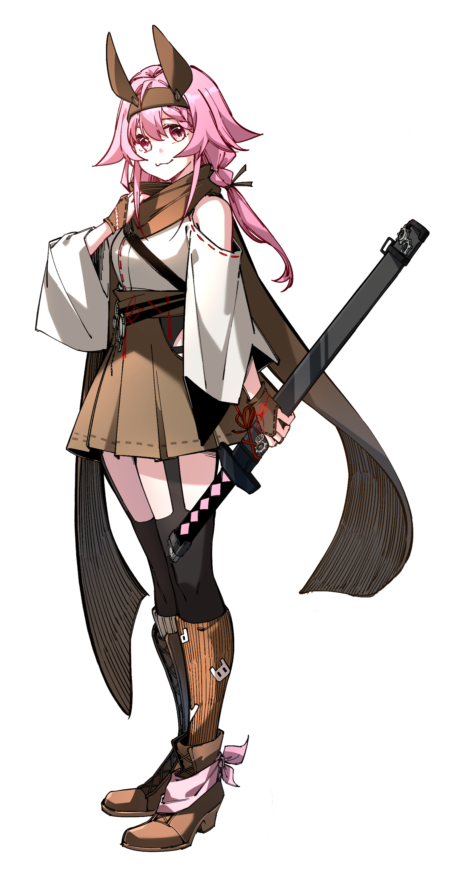 宇咲木流花服设图